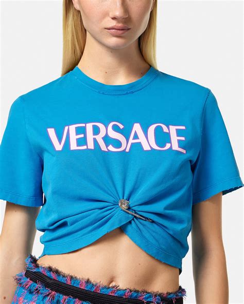 Versace Safety Pin Logo T